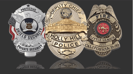 Custom Police badges