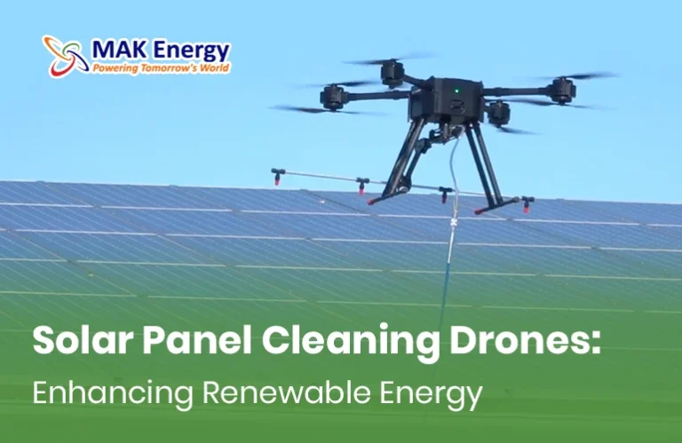Solar Panel Cleaning with Drone