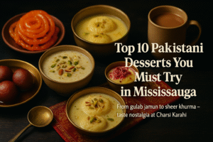Top 10 Pakistani Desserts You Must-Try in Mississauga