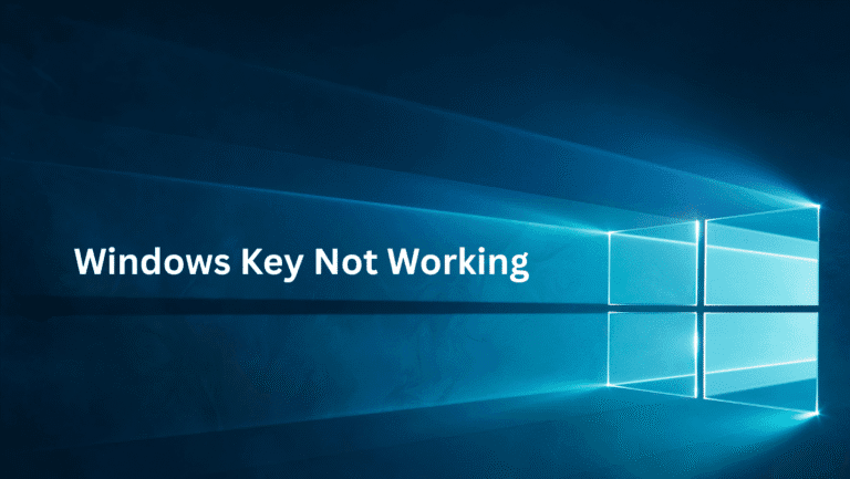 windows key not working