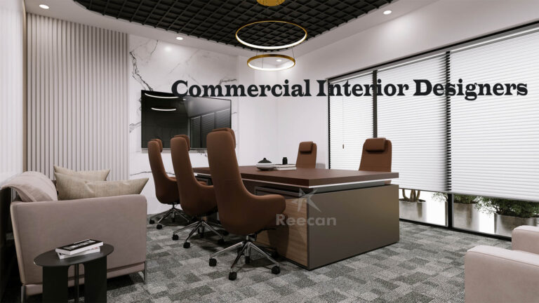 Discover top-notch Commercial, Corporate, Co-working, Restaurant, Banquet, Hotel, Showroom, Institute, Bar, and Gym Interior solutions. Expert designers, innovative concepts, and seamless execution for stunning spaces.