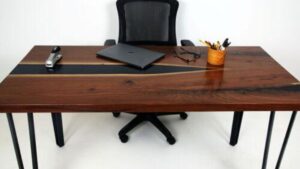 epoxy wood desks
