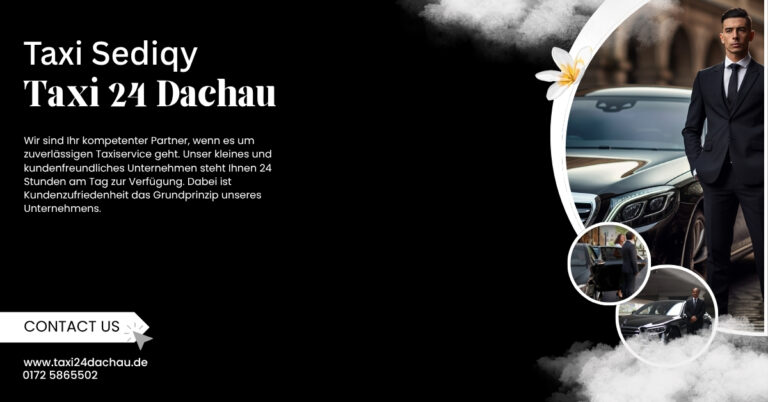 Taxi in Dachau buchen