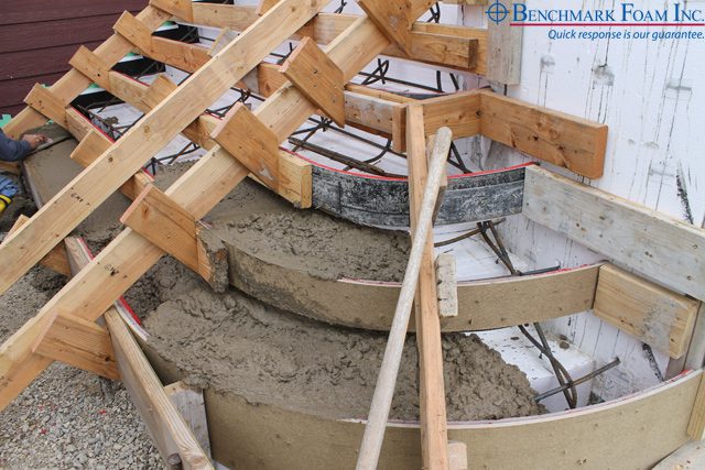 concrete stair forming in Chilliwack