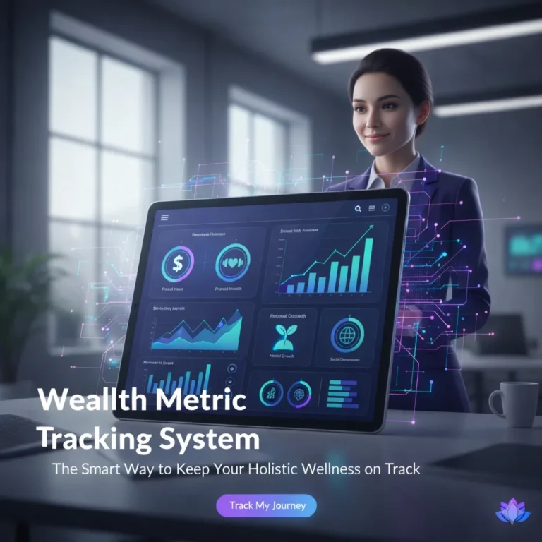 Professional woman engaging with tracking system