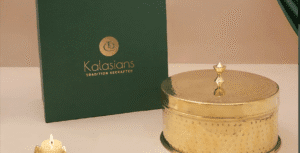 Brass Chapati Box
