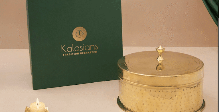 Brass Chapati Box
