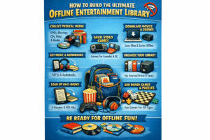 How to Build the Ultimate Offline Entertainment Library