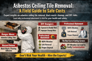 asbestos ceiling tile removal