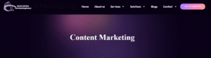 Content Marketing Agency