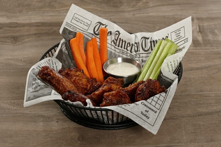 custom food basket liner