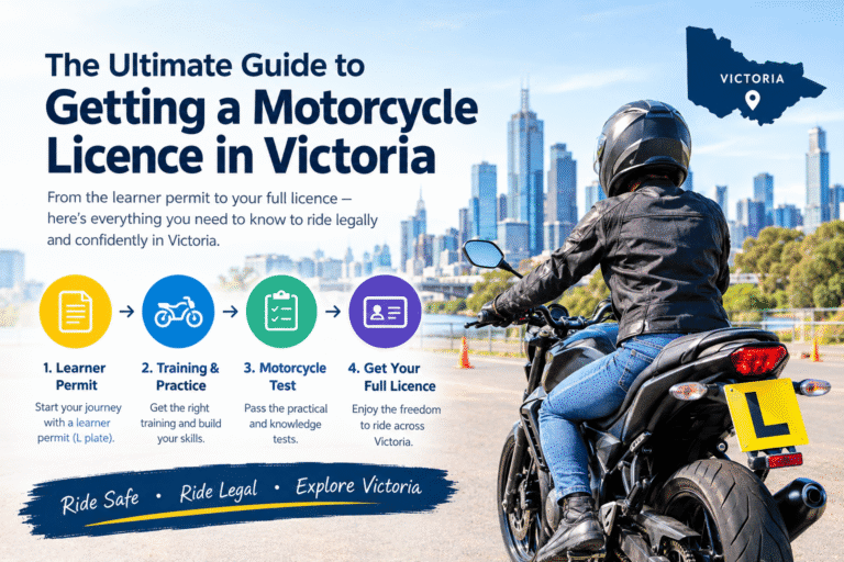 victorian motorcycle licence